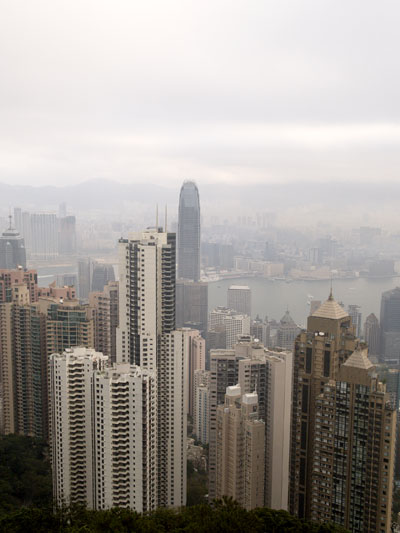 Hong Kong and Kowloon from Victoria Peak.0150DHK